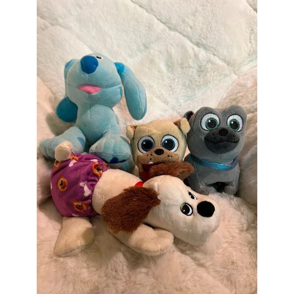 Disney Puppy Dog Pals - Blue Clues - Hound Dog - Toys Plush Stuffed Dogs ✨BOGO